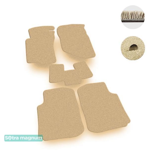 Sotra 00837-MG20-BEIGE Interior mats Sotra two-layer beige for Mitsubishi Lancer (1992-1996), set 00837MG20BEIGE: Buy near me in Poland at 2407.PL - Good price!