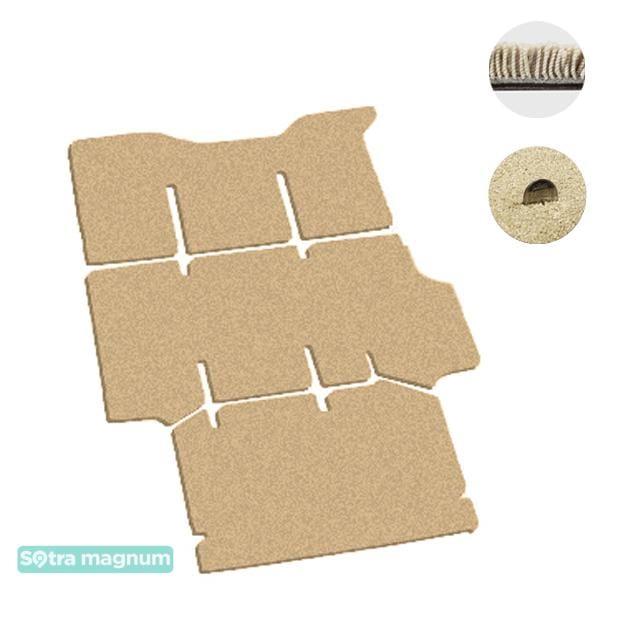 Sotra 00841-5-MG20-BEIGE Interior mats Sotra two-layer beige for KIA Pregio (2003-2006), set 008415MG20BEIGE: Buy near me in Poland at 2407.PL - Good price!