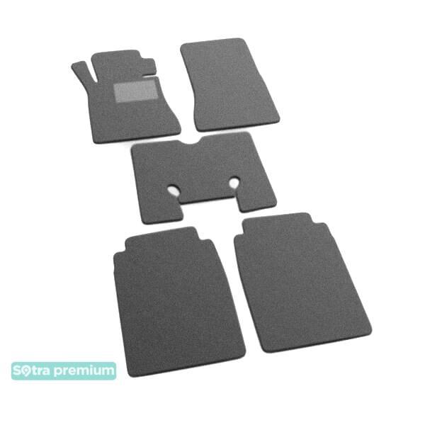 Sotra 00843-CH-GREY Interior mats Sotra two-layer gray for Mercedes S-class (1979-1992), set 00843CHGREY: Buy near me in Poland at 2407.PL - Good price!