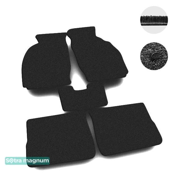 Sotra 00846-MG15-BLACK Interior mats Sotra two-layer black for Suzuki Wagon r+ (2000-2010), set 00846MG15BLACK: Buy near me in Poland at 2407.PL - Good price!