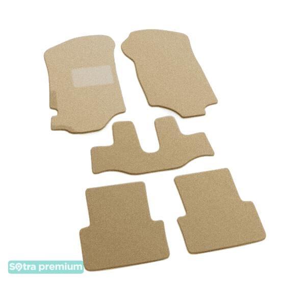 Sotra 00851-CH-BEIGE Interior mats Sotra two-layer beige for Ford Escort (1995-2004), set 00851CHBEIGE: Buy near me in Poland at 2407.PL - Good price!