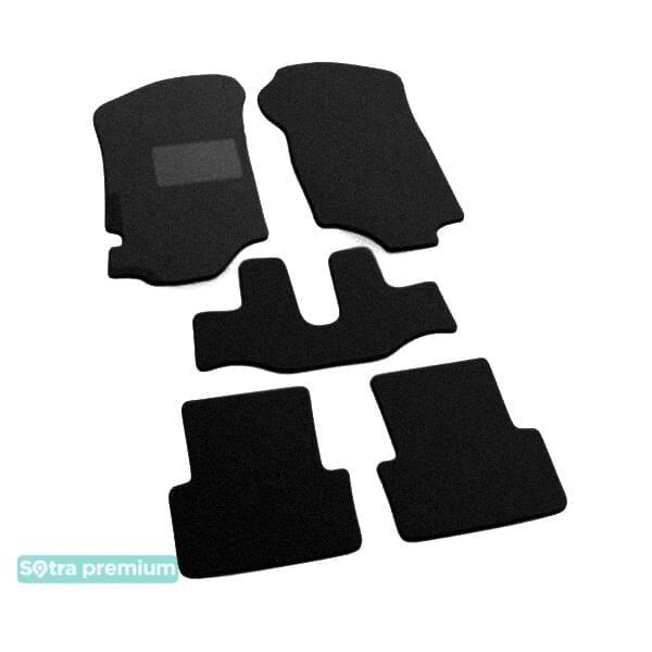 Sotra 00851-CH-BLACK Interior mats Sotra two-layer black for Ford Escort (1995-2004), set 00851CHBLACK: Buy near me in Poland at 2407.PL - Good price!