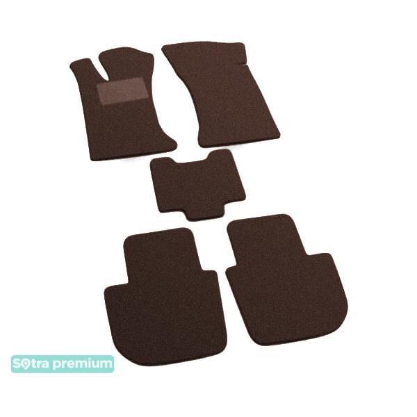 Sotra 00852-CH-CHOCO Interior mats Sotra two-layer brown for Volvo 460 (1989-1997), set 00852CHCHOCO: Buy near me in Poland at 2407.PL - Good price!