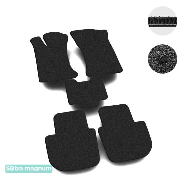 Sotra 00852-MG15-BLACK Interior mats Sotra two-layer black for Volvo 460 (1989-1997), set 00852MG15BLACK: Buy near me in Poland at 2407.PL - Good price!