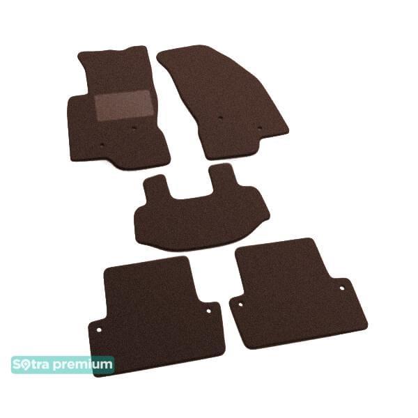 Sotra 00853-CH-CHOCO Interior mats Sotra two-layer brown for Volvo S60 (2000-2009), set 00853CHCHOCO: Buy near me in Poland at 2407.PL - Good price!