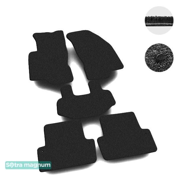 Sotra 00853-MG15-BLACK Interior mats Sotra two-layer black for Volvo S60 (2000-2009), set 00853MG15BLACK: Buy near me in Poland at 2407.PL - Good price!