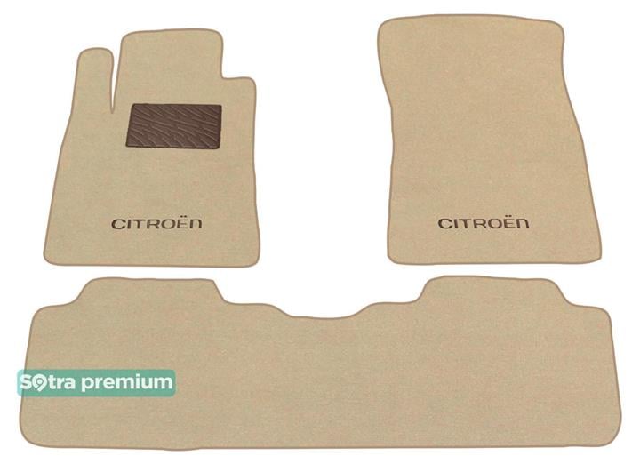 Sotra 00866-CH-BEIGE Interior mats Sotra two-layer beige for Citroen C5 (2001-2007), set 00866CHBEIGE: Buy near me in Poland at 2407.PL - Good price!