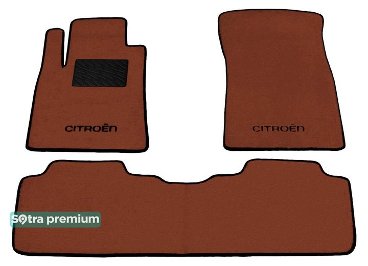 Sotra 00866-CH-TERRA Interior mats Sotra two-layer terracotta for Citroen C5 (2001-2007), set 00866CHTERRA: Buy near me in Poland at 2407.PL - Good price!
