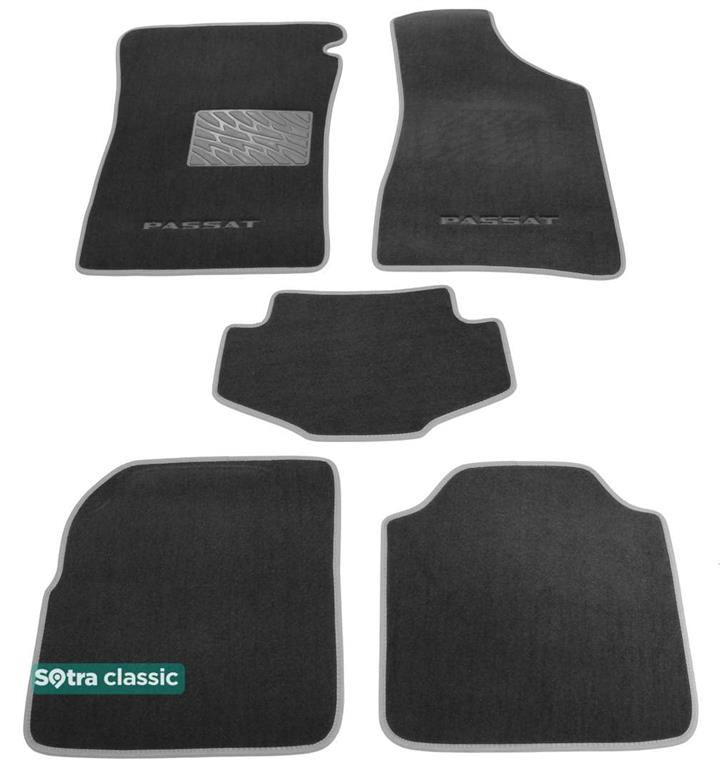 Sotra 00872-GD-GREY Interior mats Sotra two-layer gray for Volkswagen Passat (1993-1996), set 00872GDGREY: Buy near me in Poland at 2407.PL - Good price!