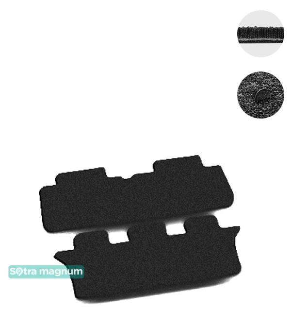 Sotra 00878-5-MG15-BLACK Interior mats Sotra two-layer black for Toyota Avensis verso (2001-2009), set 008785MG15BLACK: Buy near me in Poland at 2407.PL - Good price!