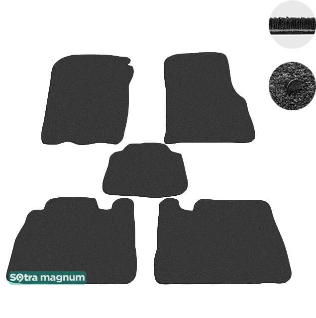 Sotra 00889-MG15-BLACK Interior mats Sotra two-layer black for Mercedes M-class (1998-2005), set 00889MG15BLACK: Buy near me in Poland at 2407.PL - Good price!