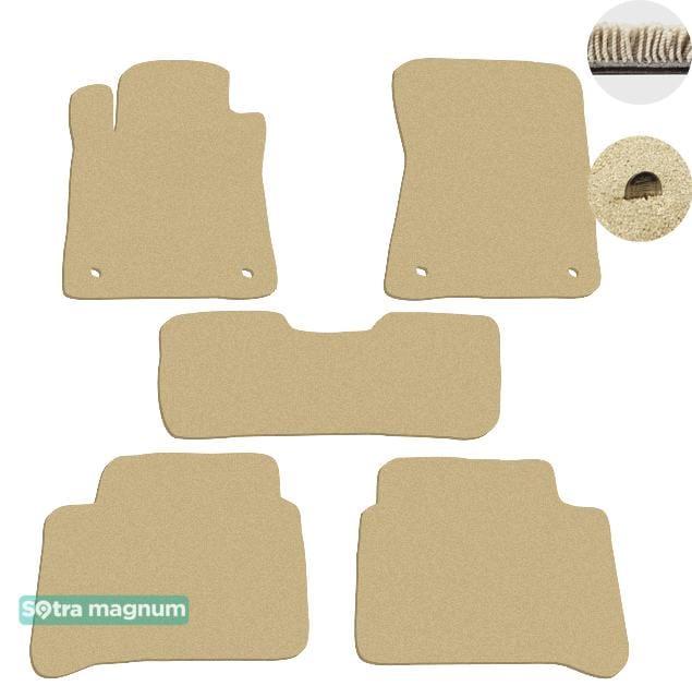 Sotra 00894-MG20-BEIGE Interior mats Sotra two-layer beige for Mercedes E-class (2002-2009), set 00894MG20BEIGE: Buy near me in Poland at 2407.PL - Good price!