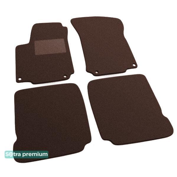 Sotra 00898-CH-CHOCO Interior mats Sotra two-layer brown for Volkswagen New beetle (1997-2011), set 00898CHCHOCO: Buy near me in Poland at 2407.PL - Good price!