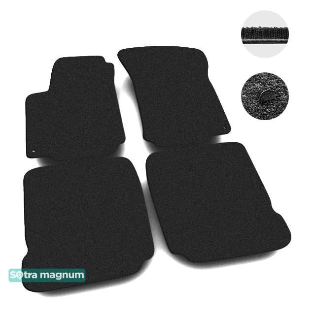 Sotra 00898-MG15-BLACK Interior mats Sotra two-layer black for Volkswagen New beetle (1997-2011), set 00898MG15BLACK: Buy near me in Poland at 2407.PL - Good price!