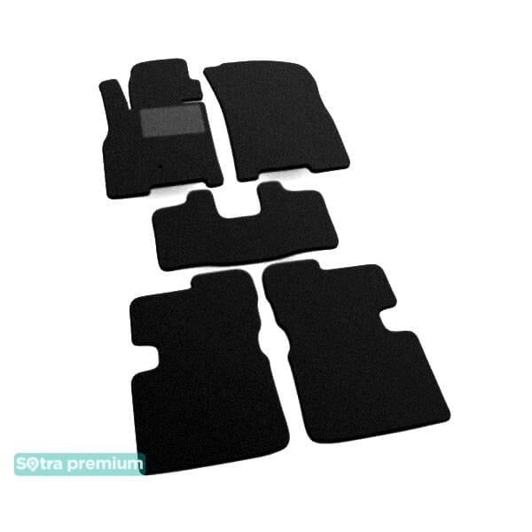 Sotra 00905-CH-BLACK Interior mats Sotra two-layer black for Mazda Xedos 9 (2000-2002), set 00905CHBLACK: Buy near me in Poland at 2407.PL - Good price!