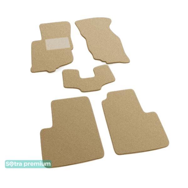 Sotra 00921-CH-BEIGE Interior mats Sotra two-layer beige for Mitsubishi Colt (1996-2002), set 00921CHBEIGE: Buy near me in Poland at 2407.PL - Good price!