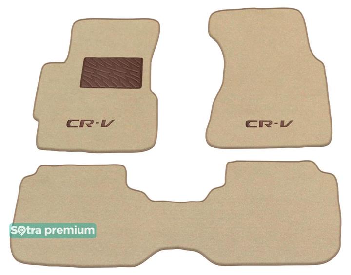 Sotra 00941-CH-BEIGE Interior mats Sotra two-layer beige for Honda Cr-v (2002-2006), set 00941CHBEIGE: Buy near me in Poland at 2407.PL - Good price!