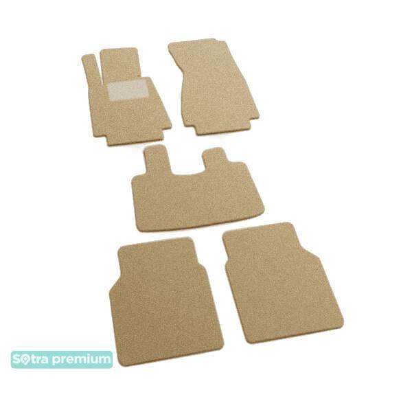 Sotra 00943-CH-BEIGE Interior mats Sotra two-layer beige for BMW 7-series long (2002-2008), set 00943CHBEIGE: Buy near me in Poland at 2407.PL - Good price!