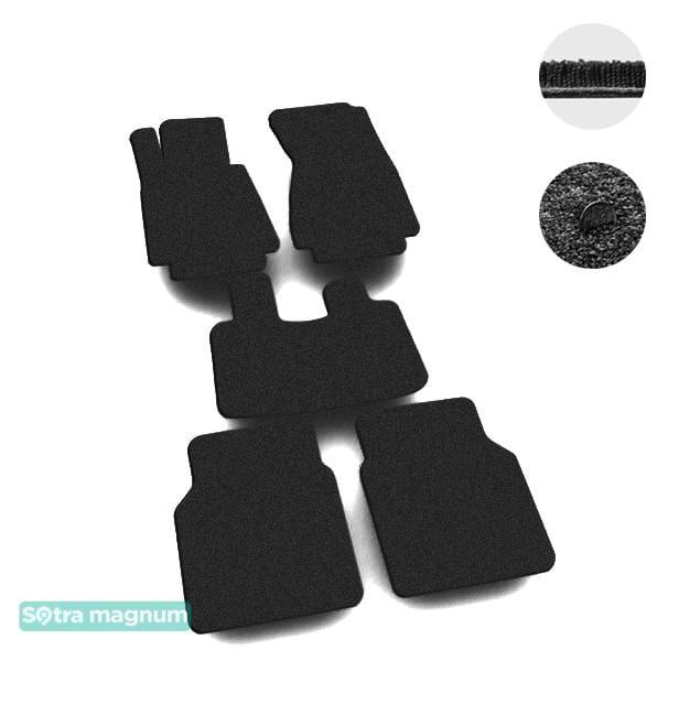 Sotra 00943-MG15-BLACK Interior mats Sotra two-layer black for BMW 7-series long (2002-2008), set 00943MG15BLACK: Buy near me in Poland at 2407.PL - Good price!