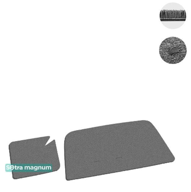 Sotra 00947-3-MG20-GREY Interior mats Sotra two-layer gray for Ssang yong Rexton (2001-2006), set 009473MG20GREY: Buy near me in Poland at 2407.PL - Good price!