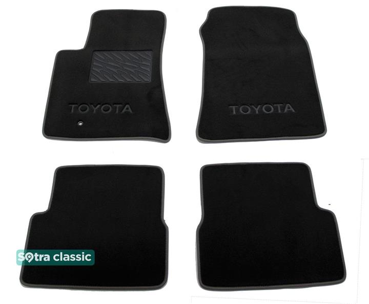 Sotra 00957-GD-BLACK Килимки салону Sotra двошарові чорні для Toyota Celica (2002-2006), комплект 00957GDBLACK: Приваблива ціна - Купити у Польщі на 2407.PL!