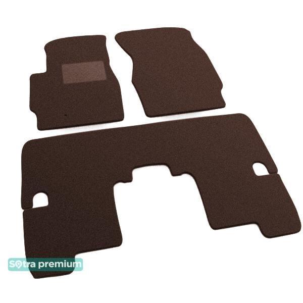 Sotra 00961-CH-CHOCO Interior mats Sotra two-layer brown for Mazda Tribute (2000-2006), set 00961CHCHOCO: Buy near me at 2407.PL in Poland at an Affordable price!