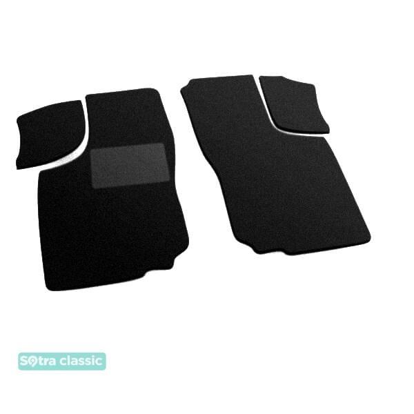 Sotra 00967-GD-BLACK Interior mats Sotra two-layer black for Opel Combo B (1994-2001), set 00967GDBLACK: Buy near me in Poland at 2407.PL - Good price!