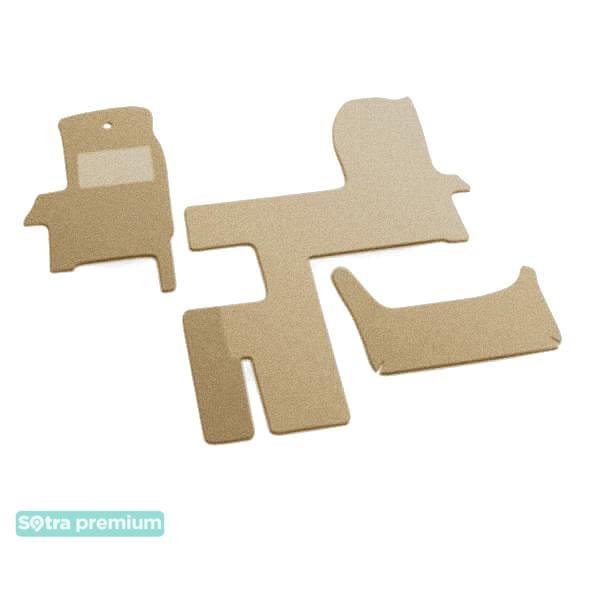Sotra 00968-CH-BEIGE Interior mats Sotra two-layer beige for Iveco Daily (2000-2006), set 00968CHBEIGE: Buy near me in Poland at 2407.PL - Good price!