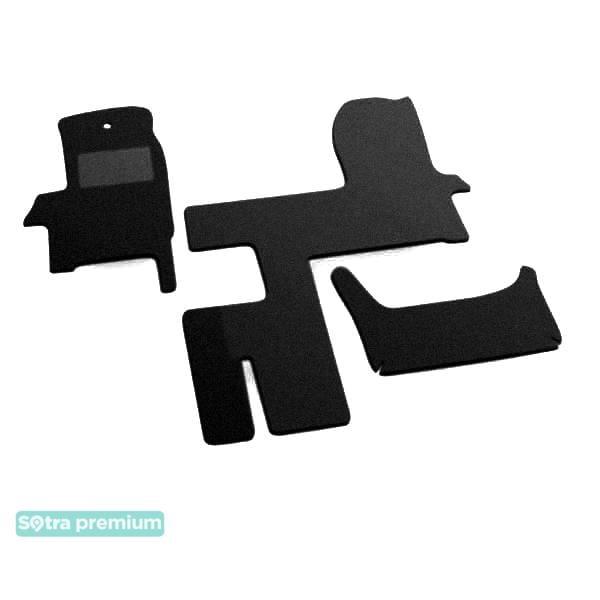 Sotra 00968-CH-BLACK Interior mats Sotra two-layer black for Iveco Daily (2000-2006), set 00968CHBLACK: Buy near me in Poland at 2407.PL - Good price!