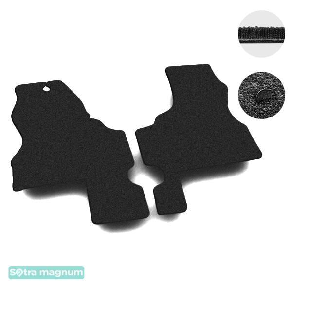 Sotra 00969-MG15-BLACK Interior mats Sotra two-layer black for Iveco Daily (1990-2000), set 00969MG15BLACK: Buy near me in Poland at 2407.PL - Good price!