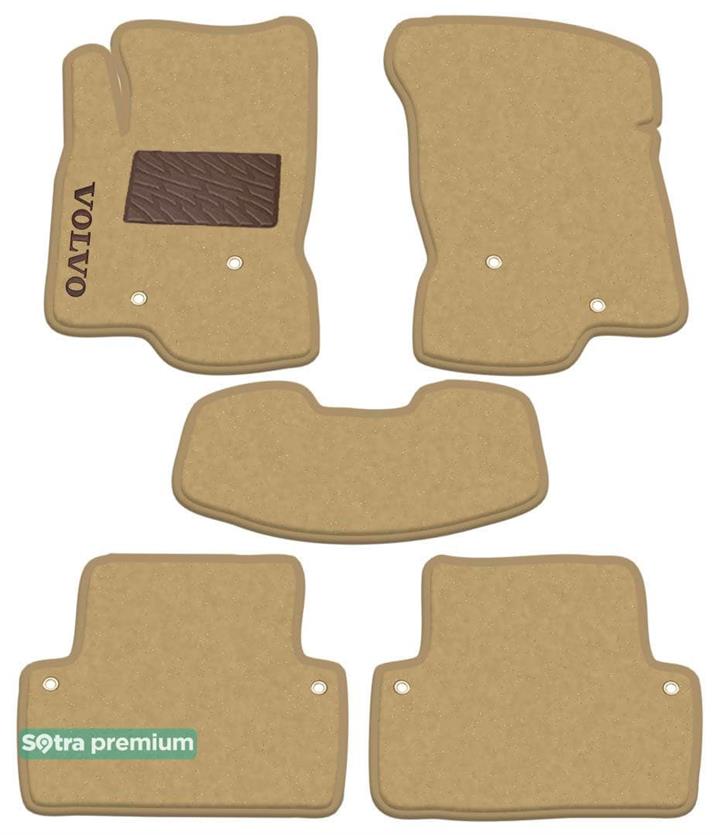 Sotra 00973-CH-BEIGE Interior mats Sotra two-layer beige for Volvo V70 / xc70 (2000-2007), set 00973CHBEIGE: Buy near me at 2407.PL in Poland at an Affordable price!