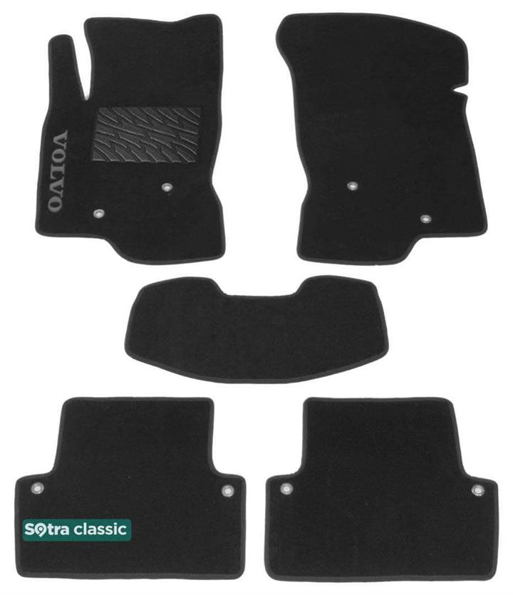 Sotra 00973-GD-BLACK Innenmatten Sotra zwei Schichten schwarz zum Volvo V70 / xc70 (2000-2007), einstellen 00973GDBLACK: Bestellen Sie in Polen zu einem guten Preis bei 2407.PL!