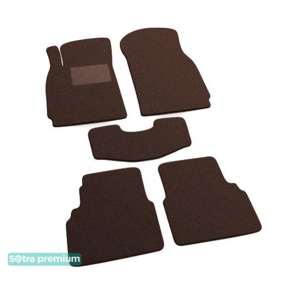 Sotra 00979-CH-CHOCO Interior mats Sotra two-layer brown for Saab 9-3 sportsedan (2003-2014), set 00979CHCHOCO: Buy near me in Poland at 2407.PL - Good price!