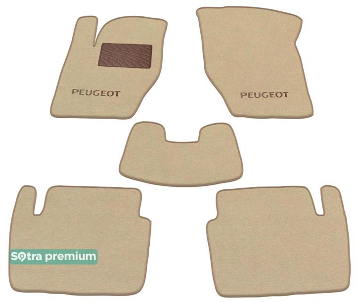 Sotra 00983-CH-BEIGE Interior mats Sotra two-layer beige for Peugeot 307sw (2002-2008), set 00983CHBEIGE: Buy near me in Poland at 2407.PL - Good price!