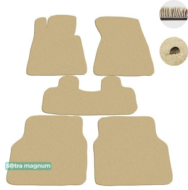 Sotra 00989-MG20-BEIGE Interior mats Sotra two-layer beige for BMW 7-series (2002-2008), set 00989MG20BEIGE: Buy near me in Poland at 2407.PL - Good price!