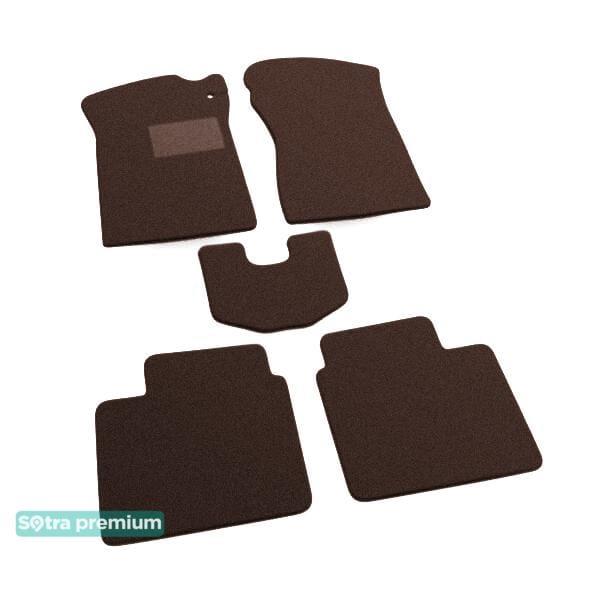 Sotra 00994-CH-CHOCO Interior mats Sotra two-layer brown for Dacia Supernova (2000-2003), set 00994CHCHOCO: Buy near me at 2407.PL in Poland at an Affordable price!