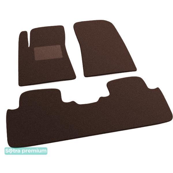 Sotra 00998-CH-CHOCO Interior mats Sotra two-layer brown for Renault Vel satis (2002-2009), set 00998CHCHOCO: Buy near me in Poland at 2407.PL - Good price!
