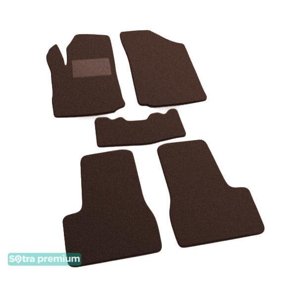 Sotra 00999-CH-CHOCO Interior mats Sotra two-layer brown for Citroen C3 (2002-2009), set 00999CHCHOCO: Buy near me in Poland at 2407.PL - Good price!