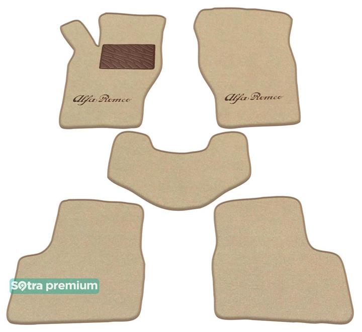Sotra 01000-CH-BEIGE Interior mats Sotra two-layer beige for Alfa Romeo 166 (1999-2007), set 01000CHBEIGE: Buy near me in Poland at 2407.PL - Good price!