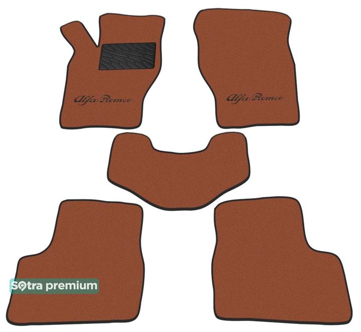 Sotra 01000-CH-TERRA Interior mats Sotra two-layer terracotta for Alfa Romeo 166 (1999-2007), set 01000CHTERRA: Buy near me in Poland at 2407.PL - Good price!