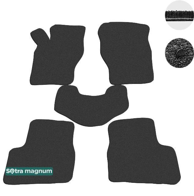 Sotra 01000-MG15-BLACK Interior mats Sotra two-layer black for Alfa Romeo 166 (1999-2007), set 01000MG15BLACK: Buy near me at 2407.PL in Poland at an Affordable price!