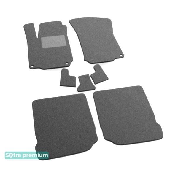 Sotra 01004-CH-GREY Interior mats Sotra Double layer gray for Seat Toledo/Leon, set 01004CHGREY: Buy near me in Poland at 2407.PL - Good price!