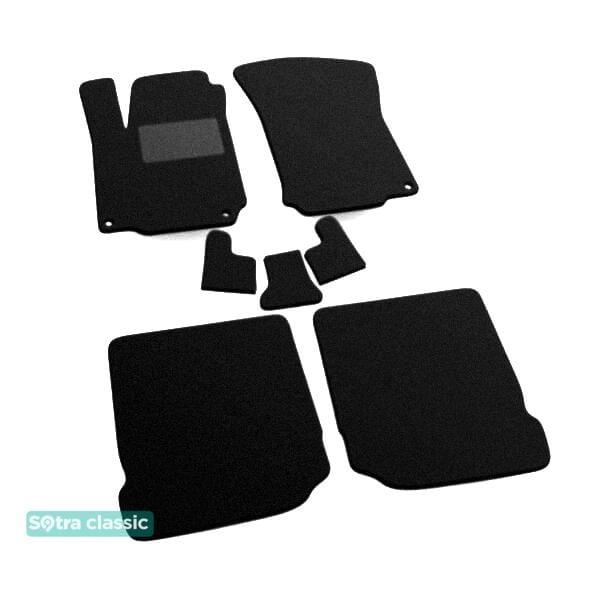 Sotra 01004-GD-BLACK Interior mats Sotra Two-layer black for Seat Toledo/Leon, set 01004GDBLACK: Buy near me in Poland at 2407.PL - Good price!