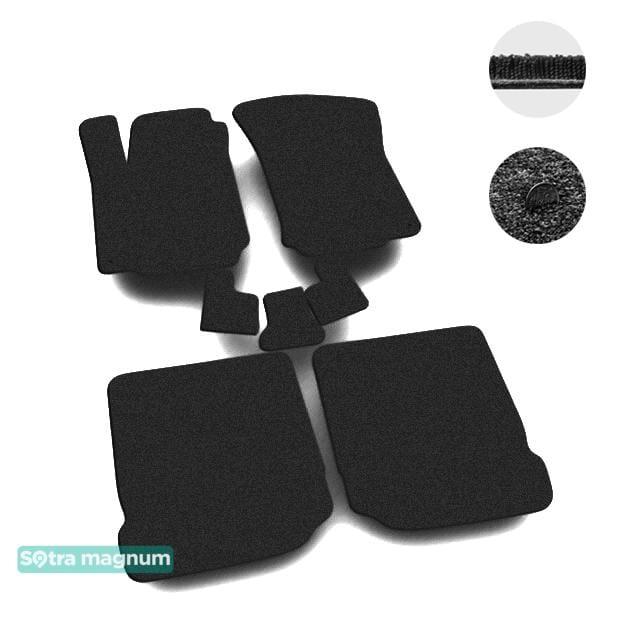 Sotra 01004-MG15-BLACK Interior mats Sotra Two-layer black for Seat Toledo/Leon, set 01004MG15BLACK: Buy near me in Poland at 2407.PL - Good price!