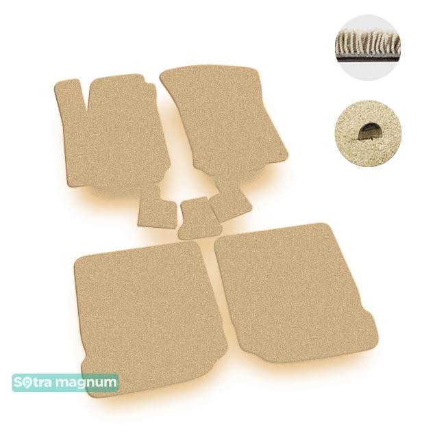 Sotra 01004-MG20-BEIGE Interior mats Sotra Double layer beige for Seat Toledo/Leon, set 01004MG20BEIGE: Buy near me in Poland at 2407.PL - Good price!