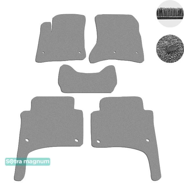 Sotra 01012-MG20-GREY Interior mats Sotra two-layer gray for Porsche Cayenne (2002-2010), set 01012MG20GREY: Buy near me in Poland at 2407.PL - Good price!