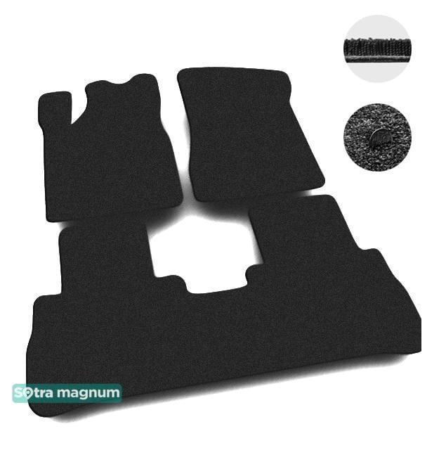 Sotra 01016-MG15-BLACK Interior mats Sotra two-layer black for Nissan Murano (2002-2008), set 01016MG15BLACK: Buy near me in Poland at 2407.PL - Good price!