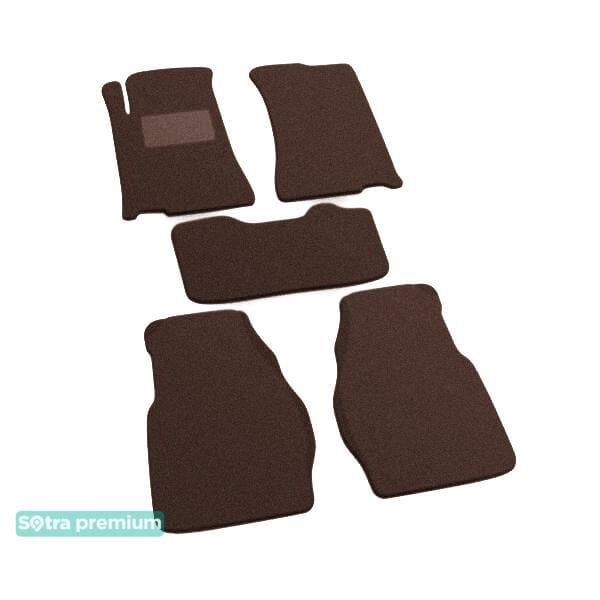 Sotra 01025-CH-CHOCO Interior mats Sotra two-layer brown for Mazda 929 (1986-1991), set 01025CHCHOCO: Buy near me in Poland at 2407.PL - Good price!