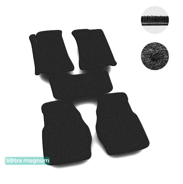 Sotra 01025-MG15-BLACK Interior mats Sotra two-layer black for Mazda 929 (1986-1991), set 01025MG15BLACK: Buy near me at 2407.PL in Poland at an Affordable price!