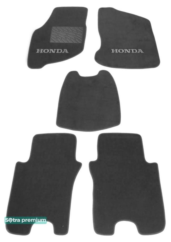 Sotra 01039-CH-GREY Коврики салона Sotra двухслойные серые для Honda Jazz / fit (2002-2004), комплект 01039CHGREY: Отличная цена - Купить в Польше на 2407.PL!